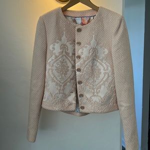 Ted Baker Embroidered Suit Jacket